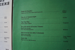 Oldies Standards Evergreens Heft 33 plus Beiheft C-Stimme Notenheft