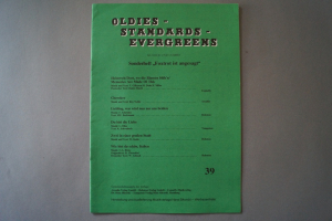 Oldies Standards Evergreens Heft 39 Notenheft