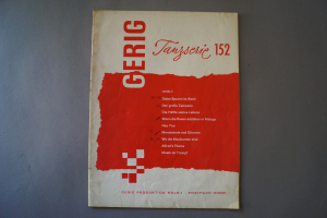 Gerig Tanzserie Heft 152 Notenheft