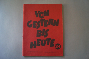 Von Gestern bis Heute Heft 24 Notenheft
