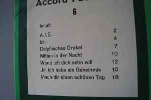 Accord Favoriten Heft 6 Notenheft