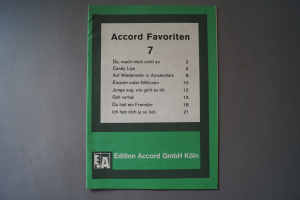 Accord Favoriten Heft 7 Notenheft