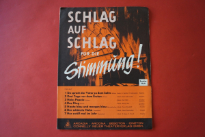 Schlag auf Schlag für die Stimmung (Sonderheft) Notenheft