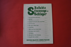 Beliebte Stimmungs-Schlager Notenheft