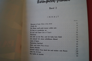 Evergreen Parade Heft 2 Notenheft