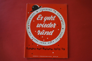 Es geht wieder rund (Saison 1978/79) Notenheft