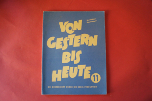 Von Gestern bis Heute Heft 11 Notenheft