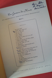 Von Gestern bis Heute Heft 11 Notenheft