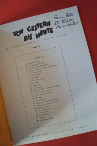 Von Gestern bis Heute Heft 21 Notenheft