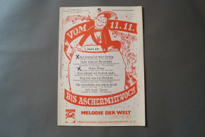 Vom 11.11. bis Aschermittwoch Heft 32 Notenheft