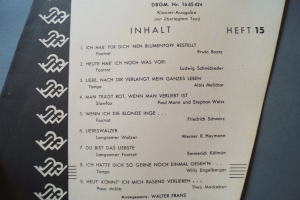 Bohème-Melodien Heft 15 Notenheft