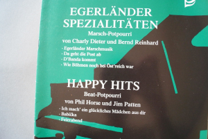 Egerländer Spezialitäten Notenheft