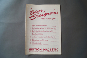 Beliebte Evergreens für Klavier Heft 1 Notenheft