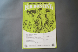 Instrumentals for Dancing Heft 20 Notenheft