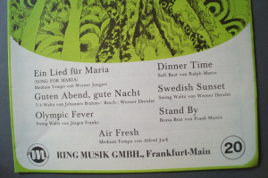 Instrumentals for Dancing Heft 20 Notenheft