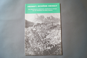 Heimat schöne Heimat Notenheft