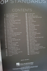 Pop Standards Songbook Notenbuch Piano Vocal Guitar PVG