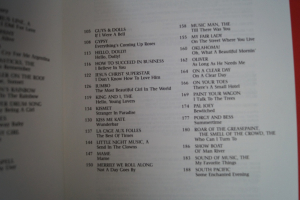 50 Shows 50 Songs (Broadway) Songbook Notenbuch Piano Vocal Guitar PVG