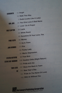 Rock Superstars Songbook Notenbuch Vocal Guitar