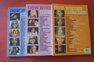 New Woman Collection Volume 1-3 Songbooks Notenbücher Piano Vocal Guitar PVG