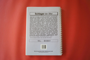 150 Schlager der 50er Jahre Songbook Notenbuch Vocal Guitar