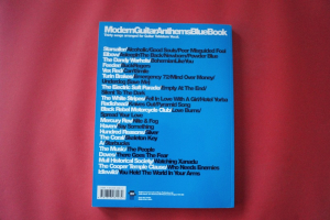 Modern Guitar Anthems: Blue Book Songbook Notenbuch Vocal Guitar