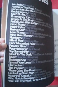 Modern Guitar Anthems: Blue Book Songbook Notenbuch Vocal Guitar