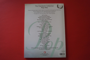 The Standards Collection: Pop Hits Songbook Notenbuch Piano Vocal Guitar PVG