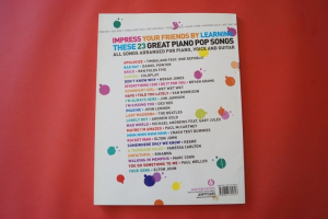 Pop Piano Songbook Notenbuch Piano Vocal Guitar PVG