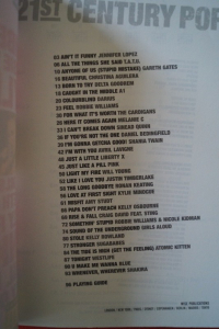 21st Century Pop (Kleinformat) Songbook Vocal Guitar Chords