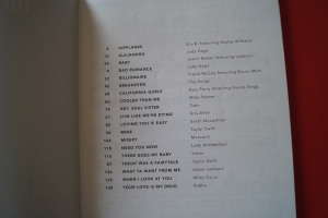Top Hits of 2010 Songbook Notenbuch Piano Vocal Guitar PVG