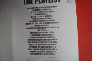 The Playlist Songbook Notenbuch Vocal Guitar