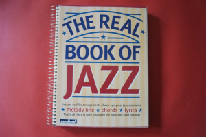 The Real Book of Jazz Songbook Notenbuch Vocal Guitar