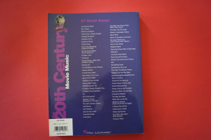 The 20th Century Movie Music Songbook Notenbuch Piano Vocal Guitar PVG