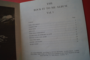 The Rock It To Me Album No 1 Songbook Notenbuch Piano Vocal Guitar PVG