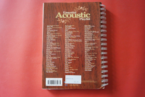 Essential Acoustic Playlist Songbook Vocal Guitar Chords