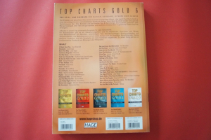 Hage Top Charts Gold Band 6 (mit 2 CDs) Songbook Notenbuch Piano Vocal Guitar PVG