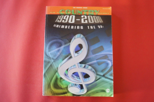 Ten Years of Country Music 1990-2000 (Orange Book) Songbook Notenbuch Piano Vocal Guitar PVG
