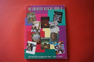 The Greatest Hits of 1998-1999 Songbook Notenbuch Piano Vocal Guitar PVG