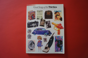 Great Songs of The Thirties Songbook Notenbuch Piano Vocal Guitar PVG