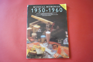 Musical Memories: 1950-1960 Songbook Notenbuch Piano Vocal