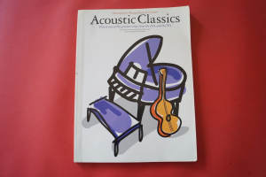 Acoustic Classics 60s & 70sSongbook Notenbuch Piano Vocal Guitar PVG