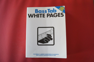Bass Tab White Pages Songbook Notenbuch Vocal Bass