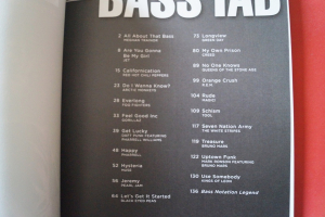 Best of Bass Tab Songbook Notenbuch Vocal Bass