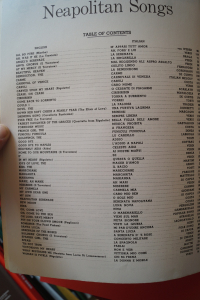 Neapolitan Songs Songbook Notenbuch Piano Vocal Guitar Ukulele Accordion