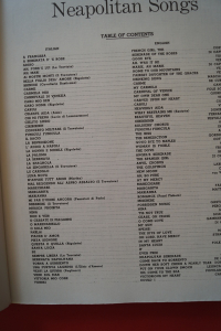 Neapolitan Songs Songbook Notenbuch Piano Vocal Guitar Ukulele Accordion