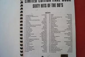 Fake Book: Sixty Hits of the 90s Songbook Notenbuch C-Instruments