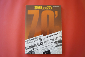 The Decade Series: Songs of the 70s Songbook Notenbuch Piano Vocal Guitar PVG