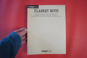Budget Books: Classic Rock Songbook Notenbuch Piano Vocal Guitar PVG