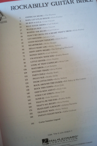 Rockabilly Guitar Bible Songbook Notenbuch Vocal Guitar